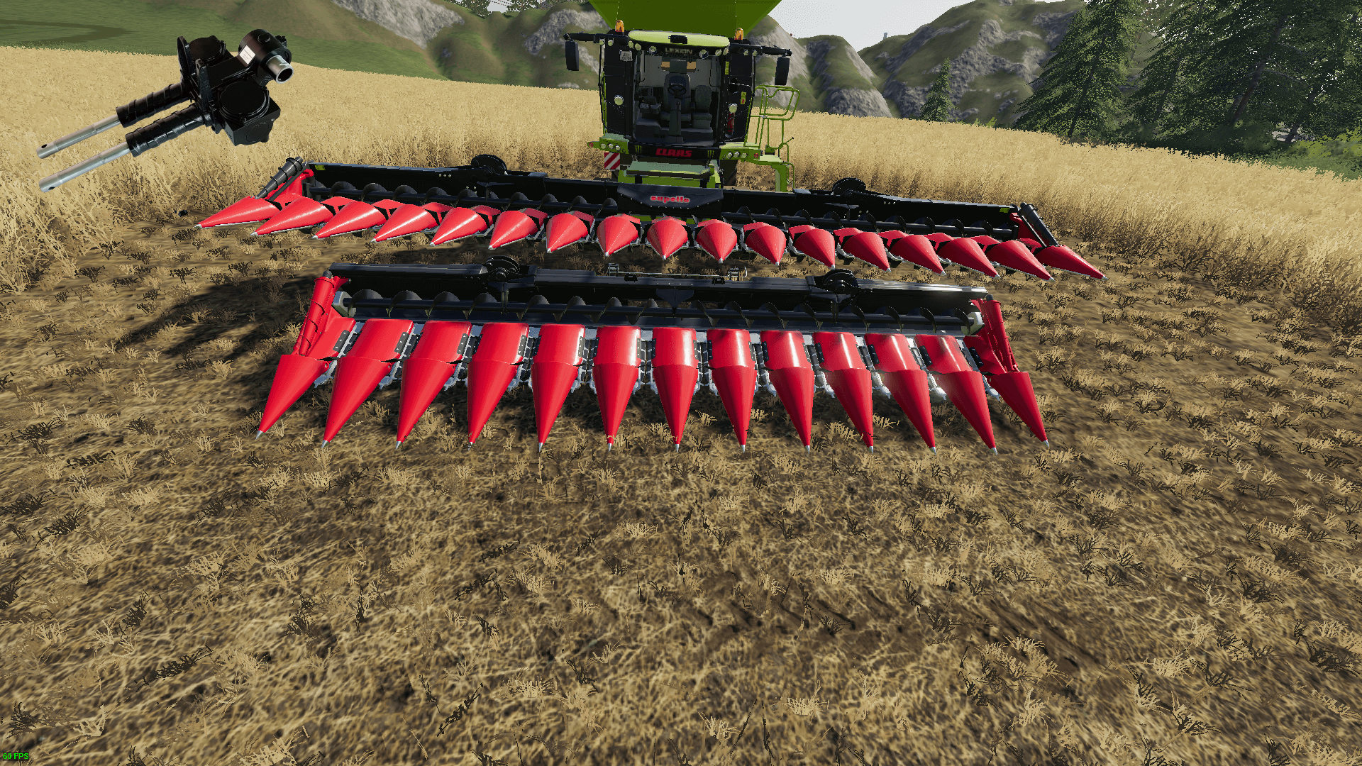 Giarbhosca Ceanntásca Corn Alúmanam le haghaidh Grain Harvester